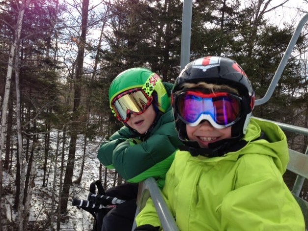 Training at the Skiway